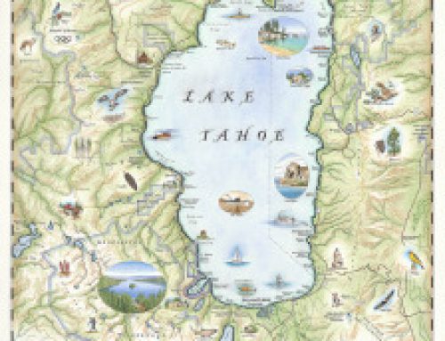 Maps of Lake Tahoe